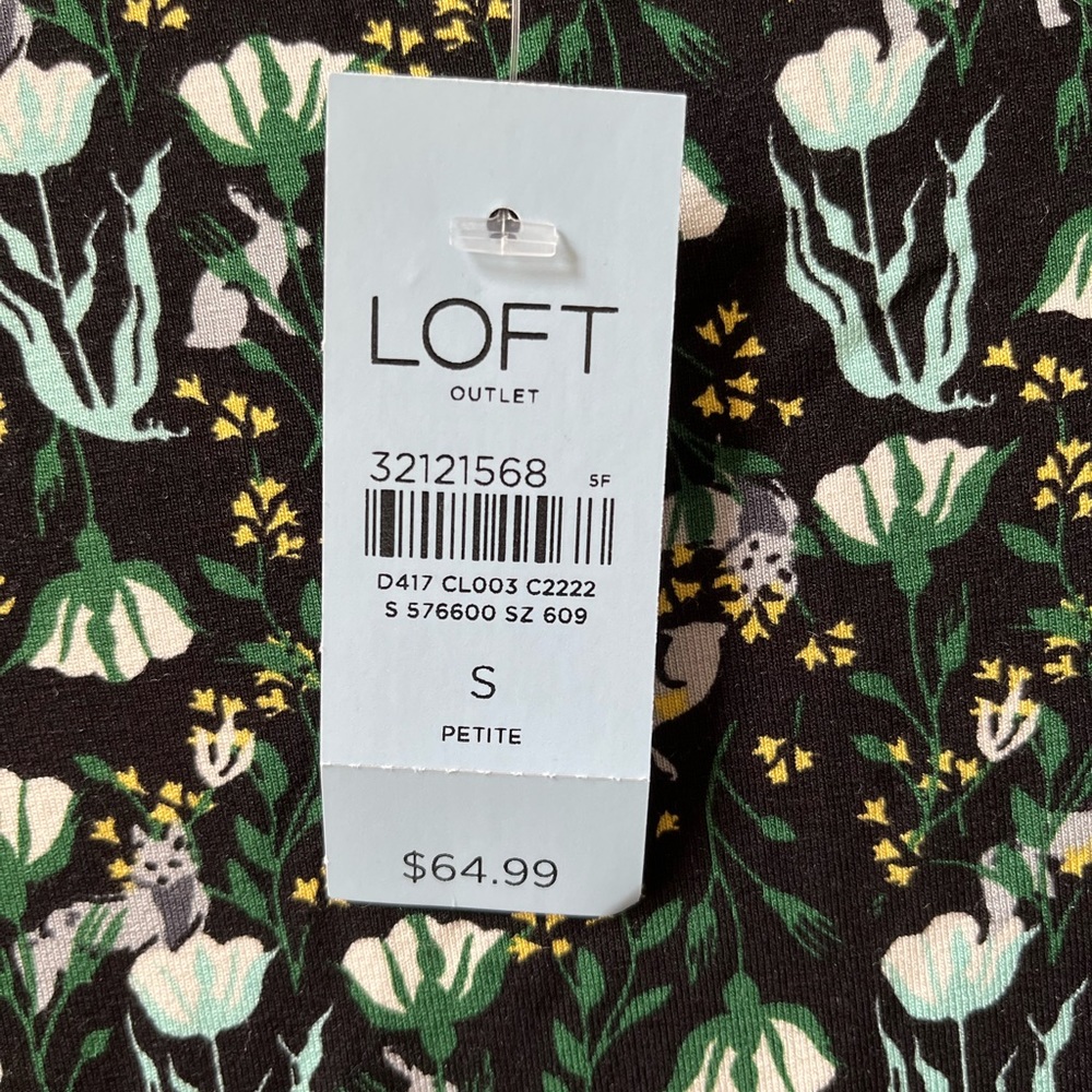 NWT Loft Long-sleeved Dress - Picture 4 of 4